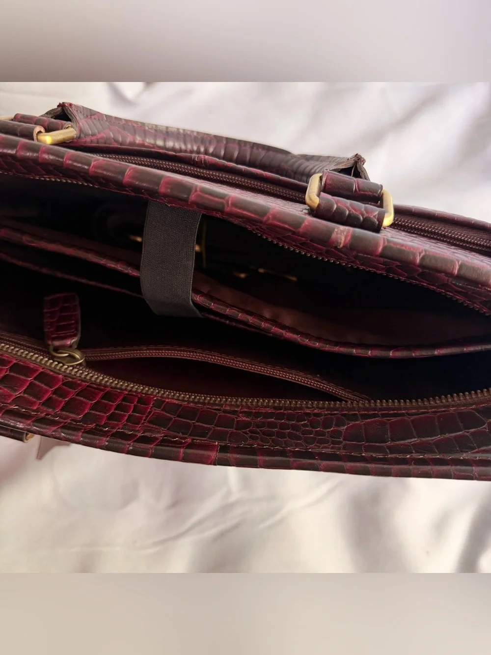 REONN DARLING Laptop Genuine Leather Bag 15 Inch Briefcase for‎ Men | NEW